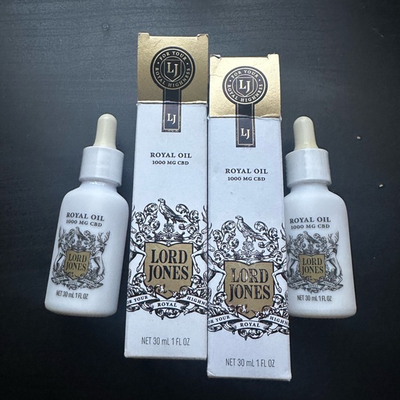 x2 Lord Jones Royal Oil for Face & Body NIB